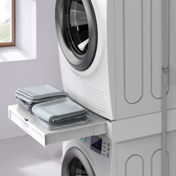 MELICONI 070-0618 Κιτ Σύνδεσης Πλυντηρίου - Στεγνωτηρίου Ρούχων με Ράφι image 5