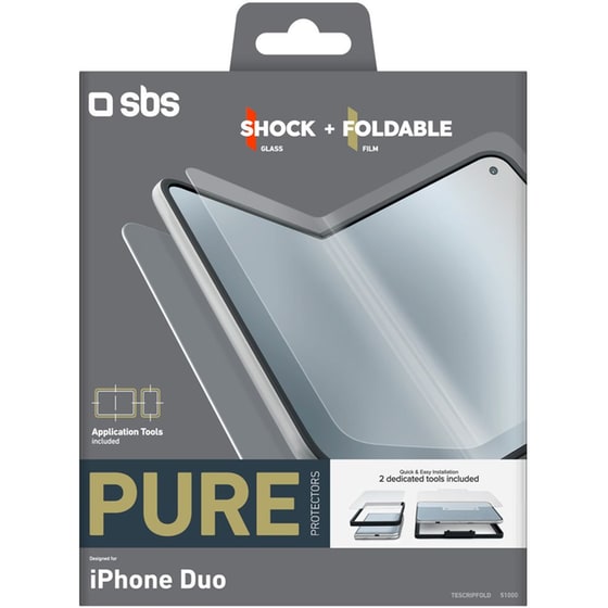 Προστατευτικό οθόνης Apple iPhone Duo - SBS Glass Screen Protector image 1