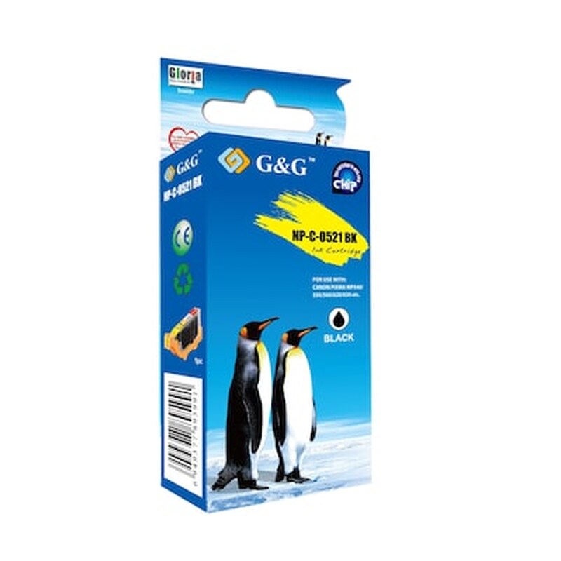 Συμβατό Canon GG Μαύρο Μελάνι Εκτυπωτή Np-c-0521bk OEM
