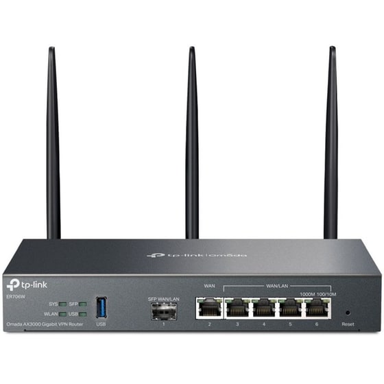 TP‑LINK ER706W Ασύρματο Wi‑Fi 6 Router με 5 Θύρες Ethernet image 0