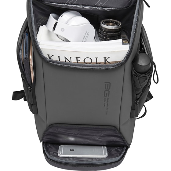 Τσάντα Laptop Bange 7267 15.6" Αδιάβροχη - Γκρι image 2