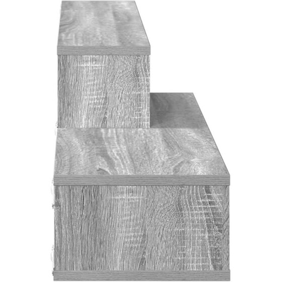 Έπιπλο Τηλεόρασης VidaXL Επιτοίχιο 120 x 25 x 28,5 cm - Γκρι image 4