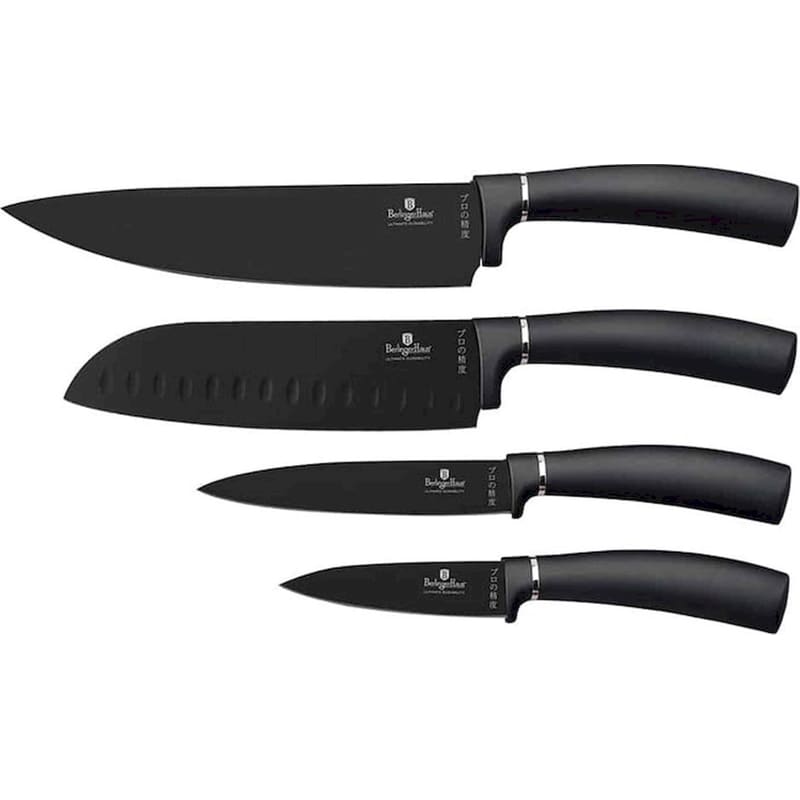 BERLINGER HAUS Σετ Μαχαίρια Berlinger Haus Metallic Line Carbon Pro Edition από Ανοξείδωτο Ατσάλι