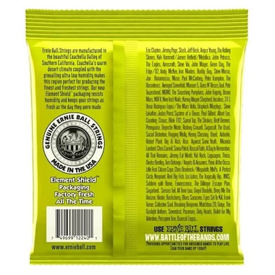 Σετ 6 Χορδές Ηλεκτρικής Κιθάρας Ernie Ball Rps 2240 Regular 010-046 image 2