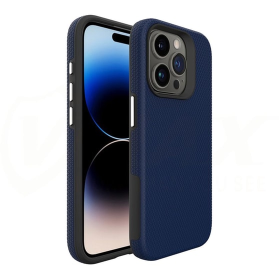 Θήκη Apple iPhone 15 Pro Max - VΜax Triangle Case - Blue image 0
