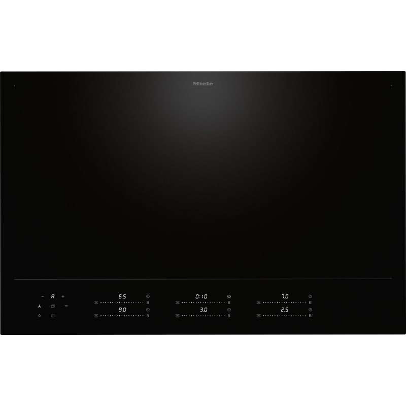 MIELE KM8685 FL 80 cm Μαύρο Εστία Επαγωγική Αυτόνομη