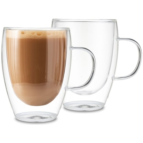 Σετ Φλυτζάνια BERLINGER HAUS BH-7994 2τμχ 300 ml - Διάφανο image 0