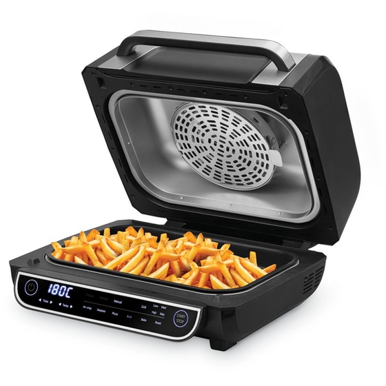 IZZY IZ-8265 με Πόρτα 1700 W Μαύρη/Ασημί Φριτέζα Αέρος & Grill image 3