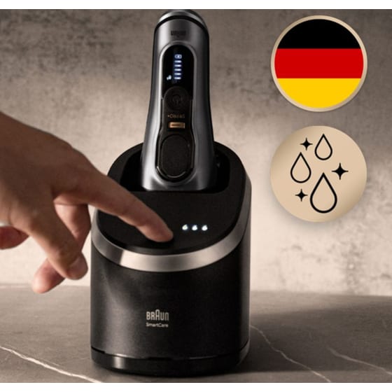 Ξυριστική Μηχανή BRAUN Series 9 Pro+ 9565cc με SmartCare center & Θήκη image 5