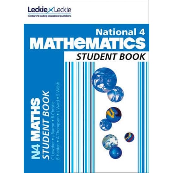 National 4 Maths Student Book image 0