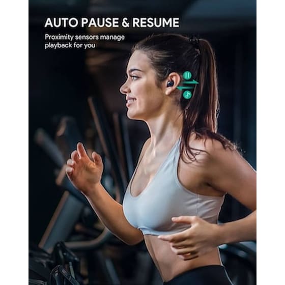 Aukey Ep-t31 Wireless Charging Earbuds Elevation In-ear Detection image 5