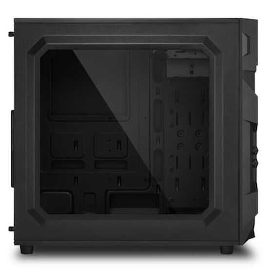 Κουτί Desktop Sharkoon VG7-W RGB Midi ATX Tower - Μαύρο image 2