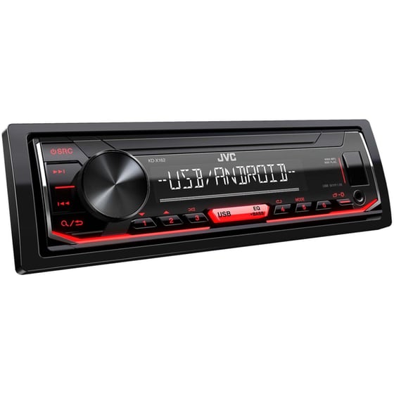 Ηχοσύστημα Αυτοκινήτου JVC KD-X162 (USB/AUX) με Αποσπώμενη Πρόσοψη image 2