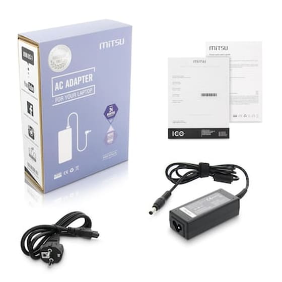 Φορτιστής Laptop Notebook Charger Mitsu 19v 2.37a (5.5x2.5) - Toshiba, Asus image 0