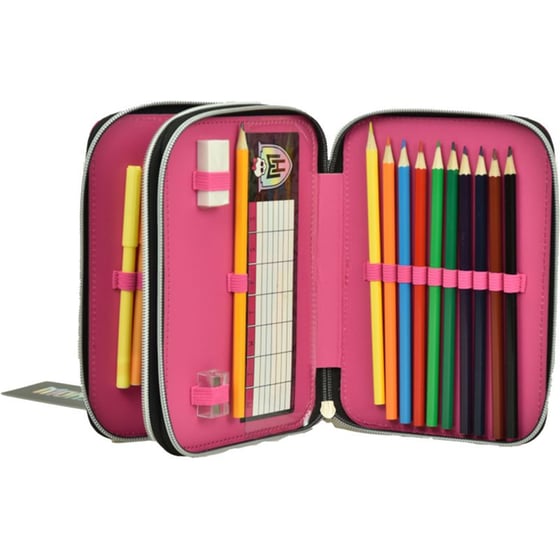 Κασετίνα Παραλληλόγραμμη Γεμάτη Gim Monster High image 3