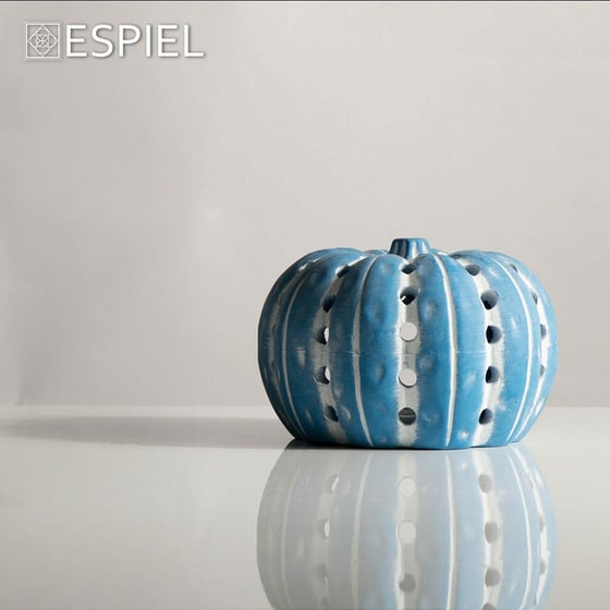 Κηροπήγιο για ρεσώ Espiel Κεραμικό 17x11 cm - Μπλε image 3