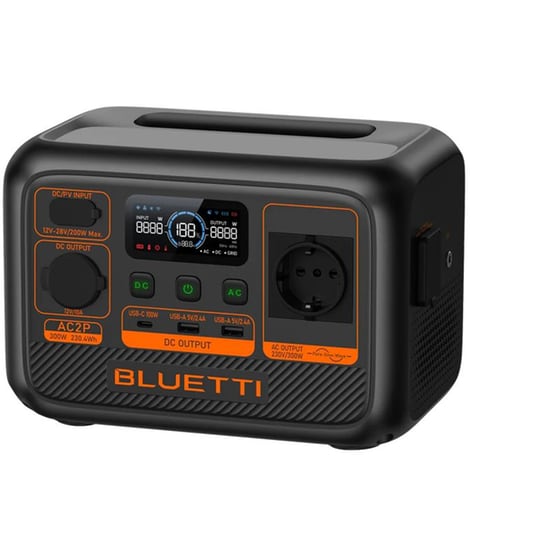 Bluetti Power Station AC2P 230.4Wh - Μαύρο image 3
