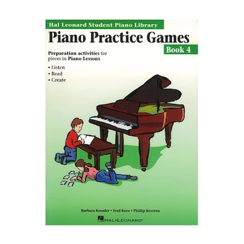 HAL LEONARD Hal Leonard Student Piano Library - Piano Practice Games, Book 4