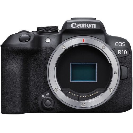 Mirrorless Canon EOS R10 & Φακός 18-150mm f/3.5-6.3 & Αντάπτορας EF σε EOS R - Μαύρο image 0