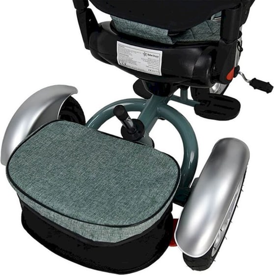 Παιδικό Τρίκυκλο Ποδήλατο Bebe Stars Chopper Ocean 6 σε 1 με Φωτάκι Νυκτός & Μουσική - Γκρι image 8