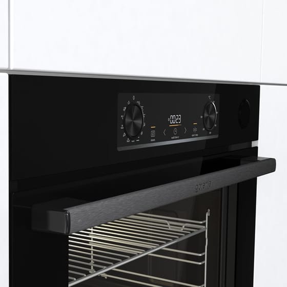 GORENJE BSA6737E15BG 77 Lt Μαύρο Εντοιχιζόμενος Φούρνος Άνω Πάγκου image 4