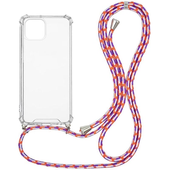 Θήκη Apple iPhone 13 - Sonique με Κορδόνι Armor Clear - Πορτοκαλί image 0