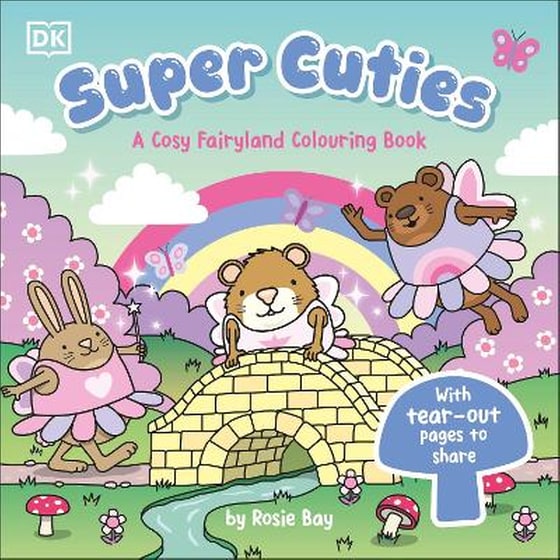 Super Cuties A Cosy Fairyland Colouring Book image 0