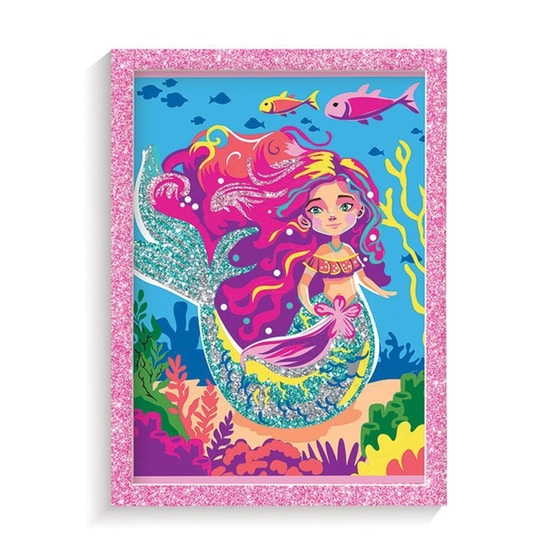 As Company Σετ Ζωγραφικής Paint & Frame Ζωγραφίζω Με Αριθμούς Mythical Mermaid image 3