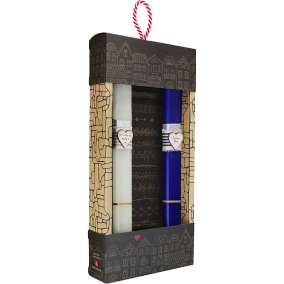 Σετ Λαμπάδες Synchronia Ζευγάρι&nbsp;Καρδιές&nbsp;Love image 2