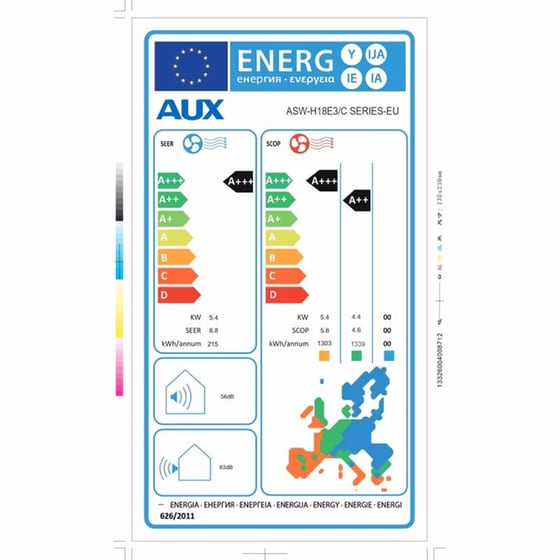 AUX C Series ASW-H18E3A4/CAR3DI-C7 Κλιματιστικό Inverter 18.000 BTU A+++/A+++ με WiFi image 5
