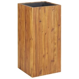 Vidaxl Ζαρντινιέρα Υπερυψωμένη 43,5 X 43,5 X 90 Εκ. Μασίφ Ξύλο Ακακίας