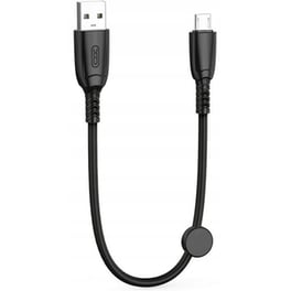 Καλώδιο XO NB247 USB-A Male σε micro USB Male 0.25m - Μαύρο