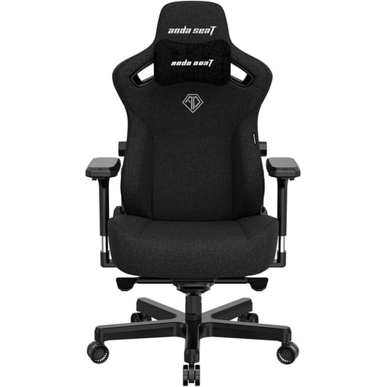 Καρέκλα Gaming Anda Seat Kaiser 3 Υφασμάτινη - Μαύρη image 1