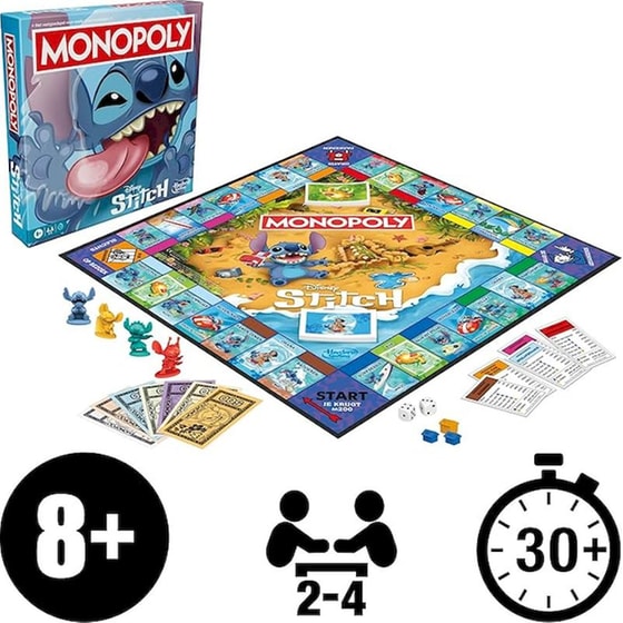 Επιτραπέζιο Παιχνίδι Monopoly Stitch image 1