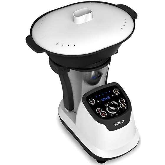 Πολυμάγειρας SOGO BAT-SS-14545 800 W 1.75 L Λευκό image 2
