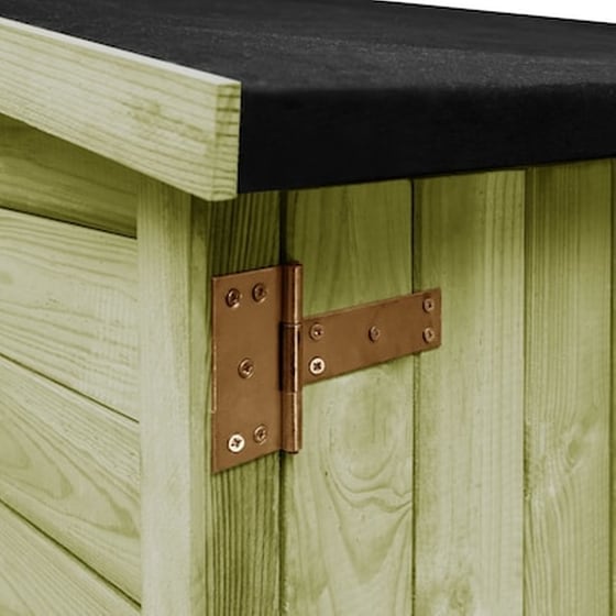 Vidaxl Αποθήκη Εργαλείων Κήπου 182x76x175 Εκ. Εμποτισμένο Ξύλο Πεύκου image 5