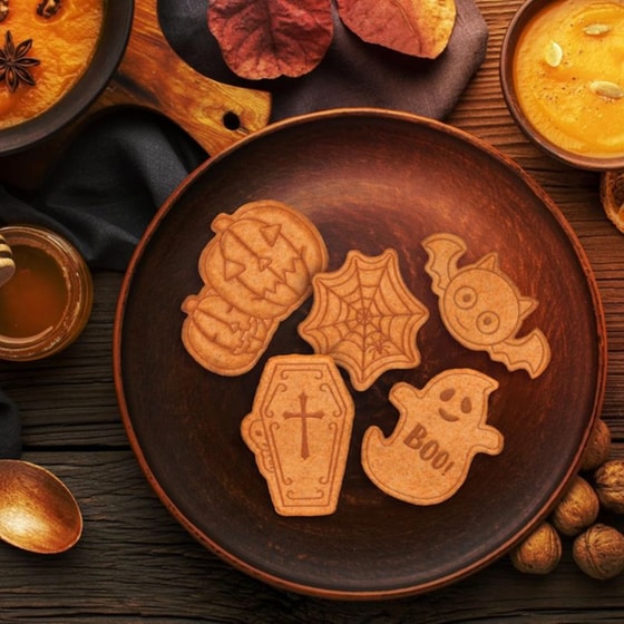 Κουπ-Πατ Σφραγίδα για Μπισκότα Legami - Halloween image 2