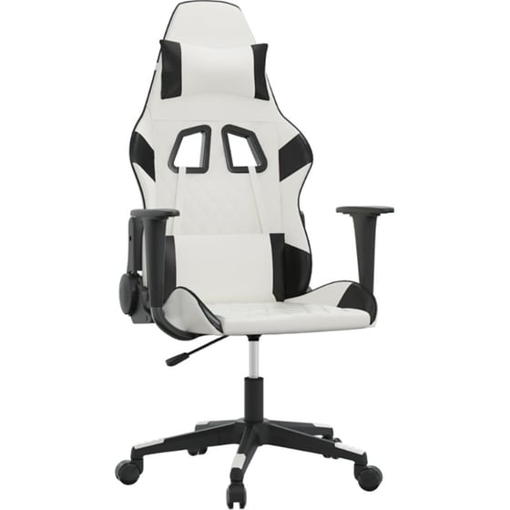 Καρέκλα Gaming VIDAXL 3143762 από Τεχνητό Δέρμα - Λευκή image 0
