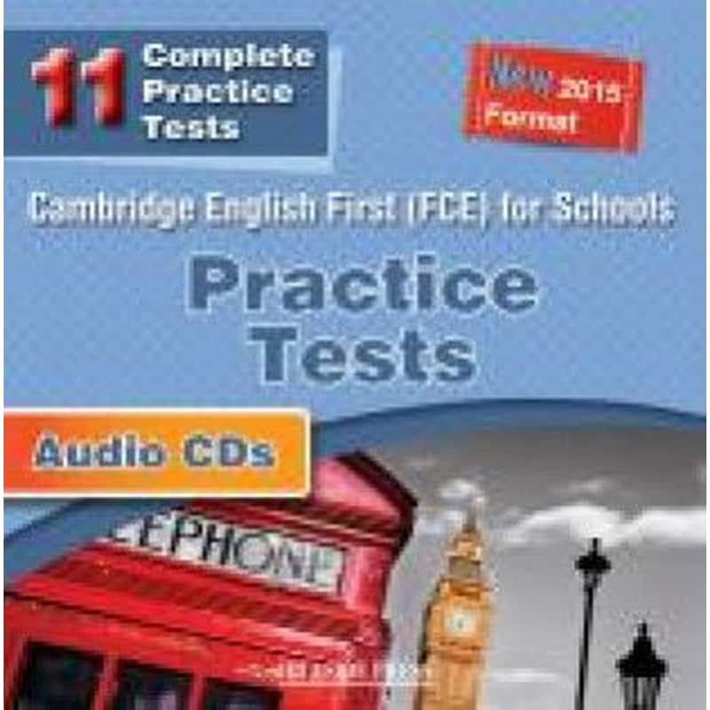 Cambridge English First For Schools Practice Tests CD Class (11 Tests)New 2015 Format