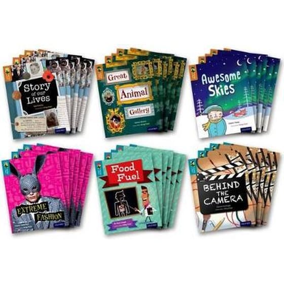 Oxford Reading Tree TreeTops inFact: Oxford Level 8/9: Pack of 36 image 0
