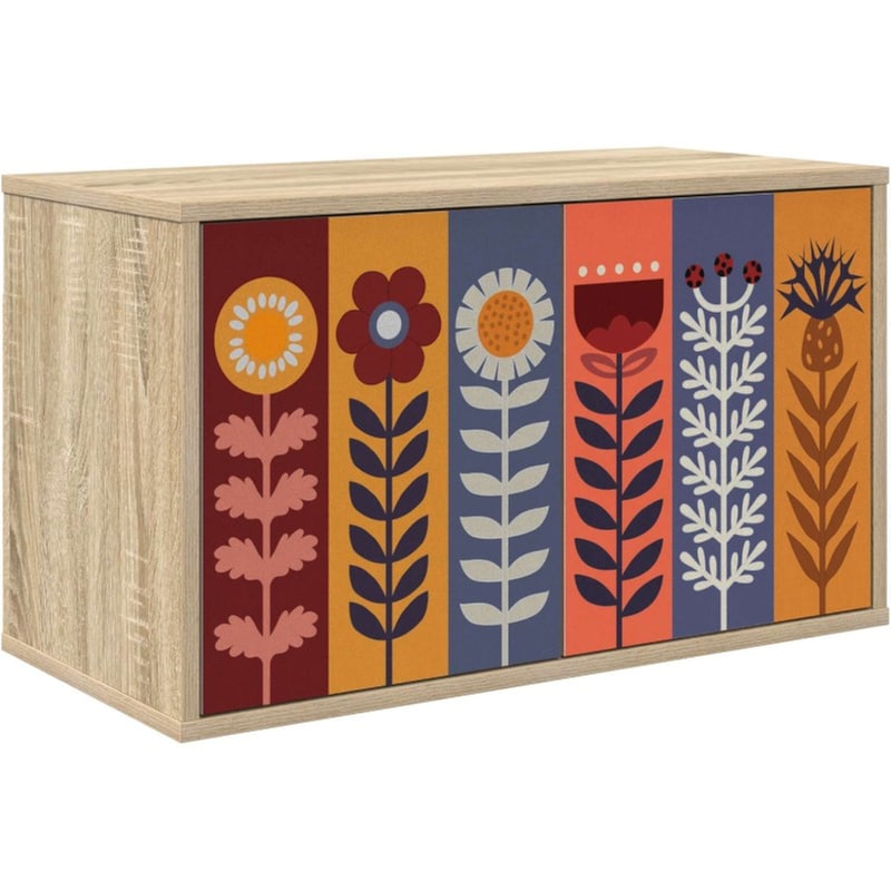 Έπιπλο Τηλεόρασης VidaXL ESSEN Επιτοίχιο 69 x 33 x 40 cm - Sonoma Δρυς