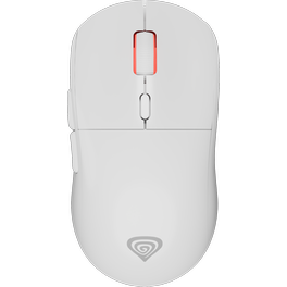 Genesis Zircon XIII Gaming Ασύρματο Ποντίκι - White