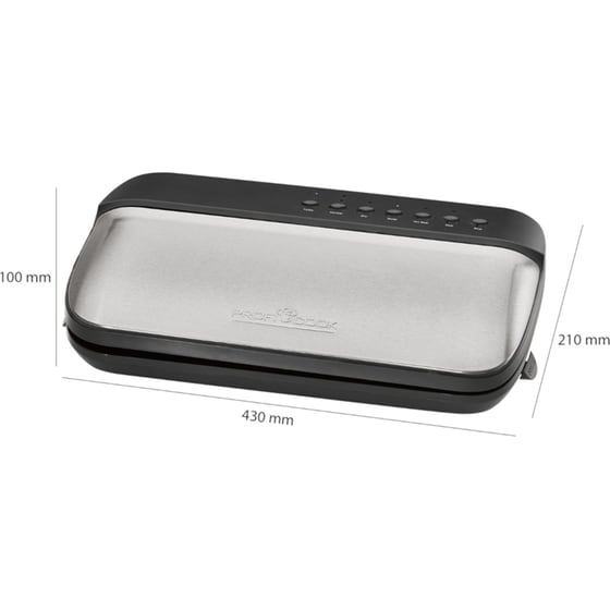 Σακουλοποιός PROFI COOK PC-VK 1134 120 W Inox image 3
