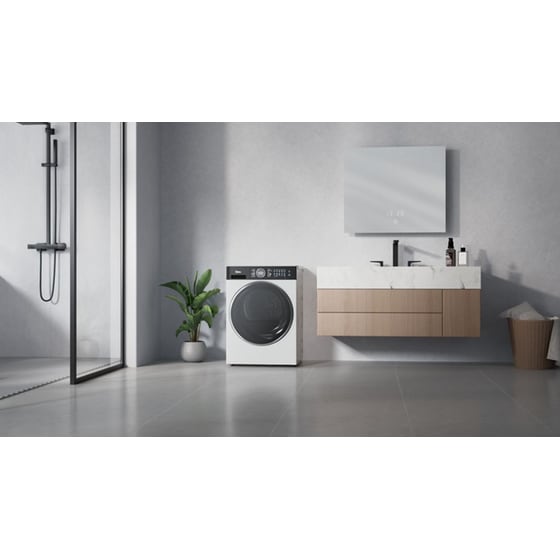 MIDEA MD210H100BW/W  10kg με Αντλία Θερμότητας Λευκό με WiFi Στεγνωτήριο Ρούχων image 10