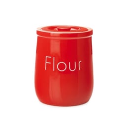 Δοχείο Αποθήκευσης Τροφίμων Maxwell William Flour Κεραμικό 1.5lt - Κόκκινο