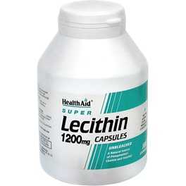 Λιποδιαλύτης Health Aid Lecithin 1200mg - 100 κάψουλες