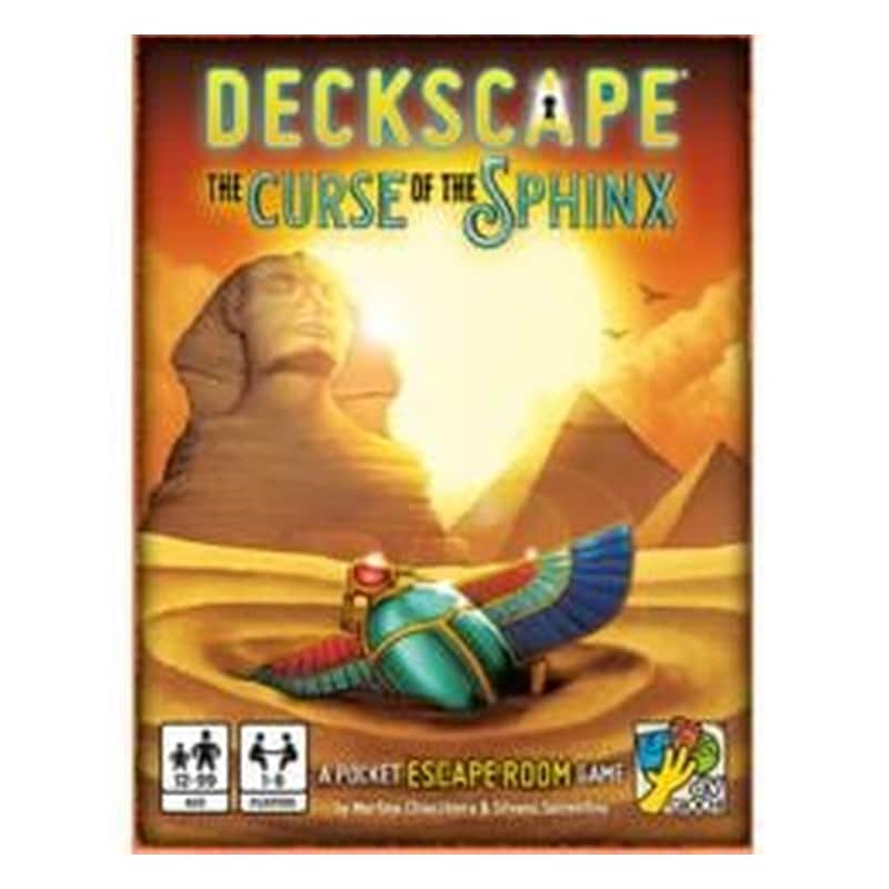 Davnci Games – Deckscape:the Curse Of Sphinx