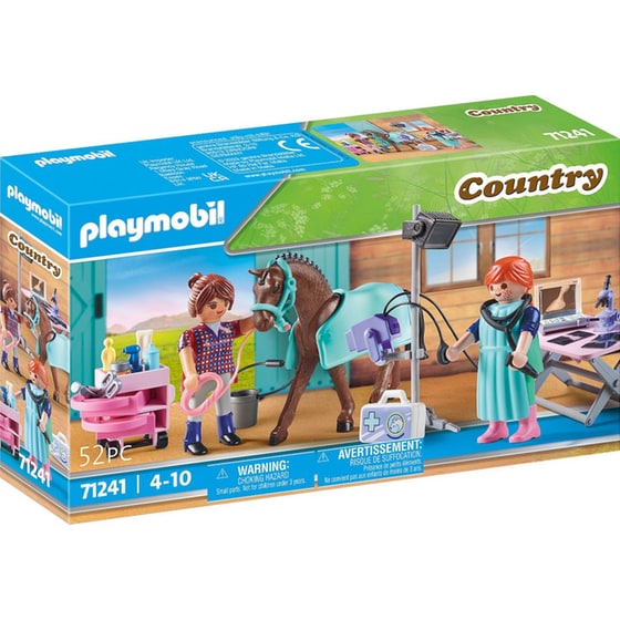 PLAYMOBIL® Country Κτηνιατρείο αλόγων (71241) image 0