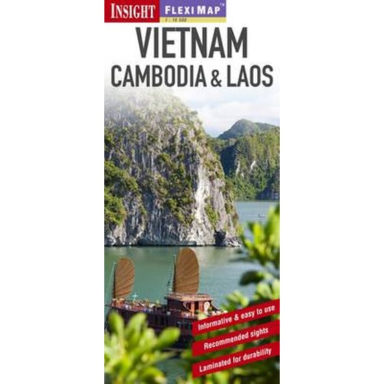 Insight Flexi Map: Vietnam, Cambodia & Laos image 0