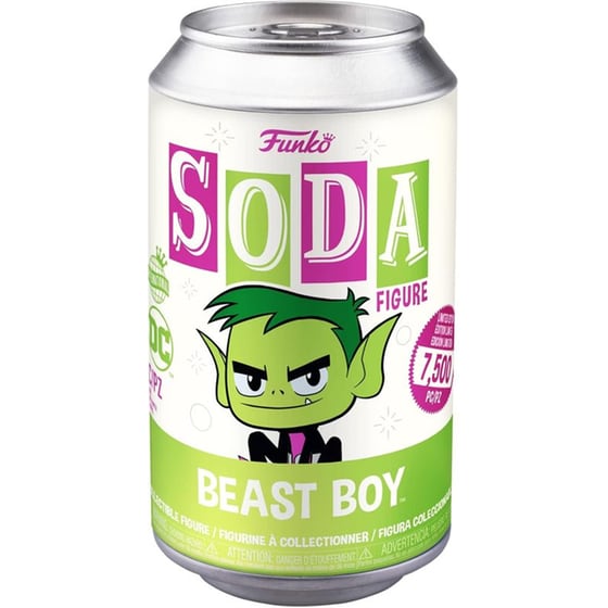 Funko Vinyl Soda Teen Titans Go - Beast Boy Φιγούρα (le7500) image 2